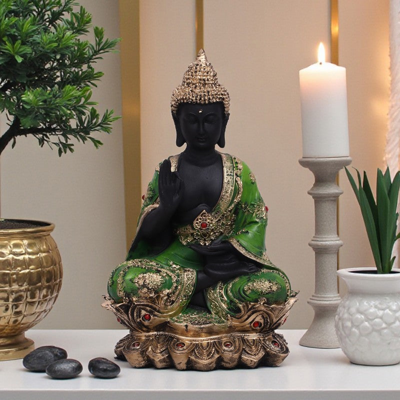 Celestial Calm Buddha Idol (10 inch)