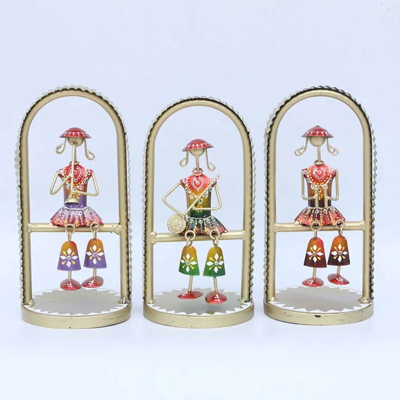 Tribal Artists Showpiece - Set Of Three media 3