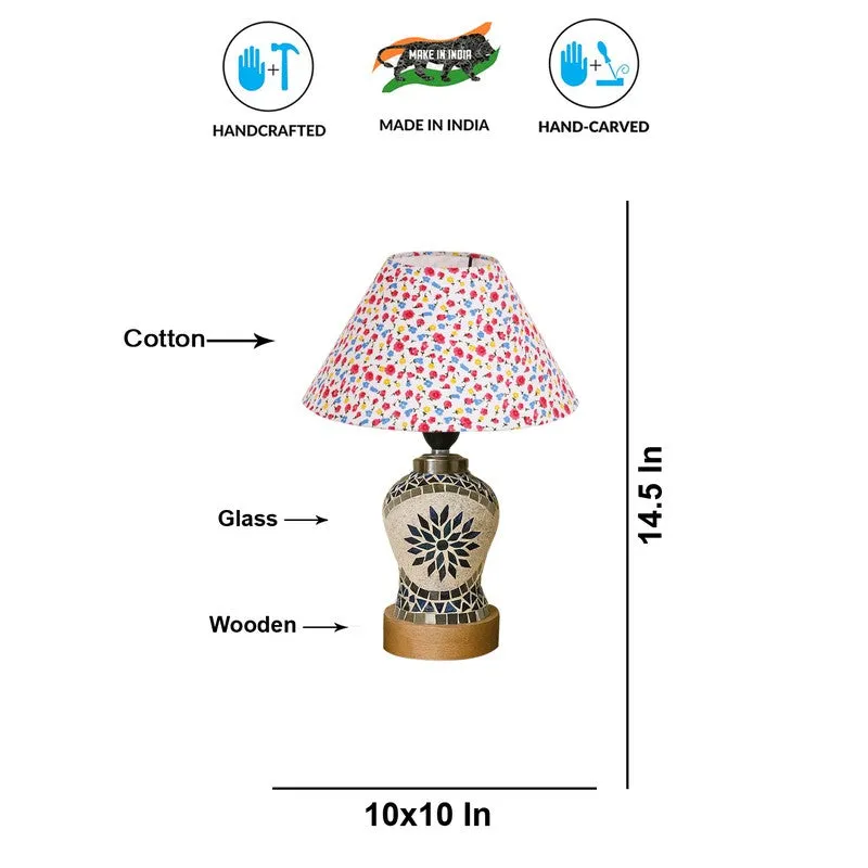 Floranira Fleura Arbor Cotton Table Lamp - Multicolor media 9