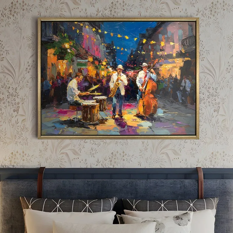 Melody Canvas Wall Painting With Frame media 5