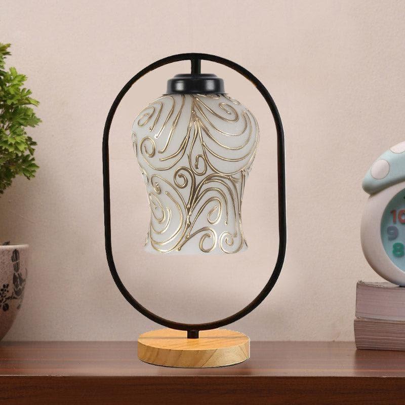Golden Glare Glass Table Lamp - Multicolor media 3