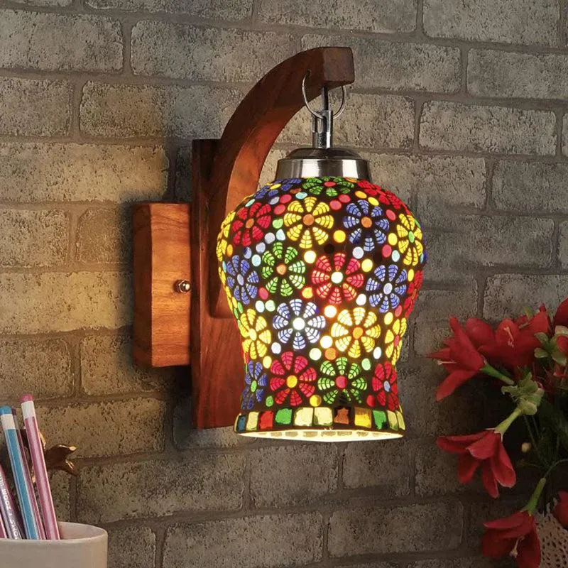 Bido Forma Mosaic Glass Wall Lamp media 1