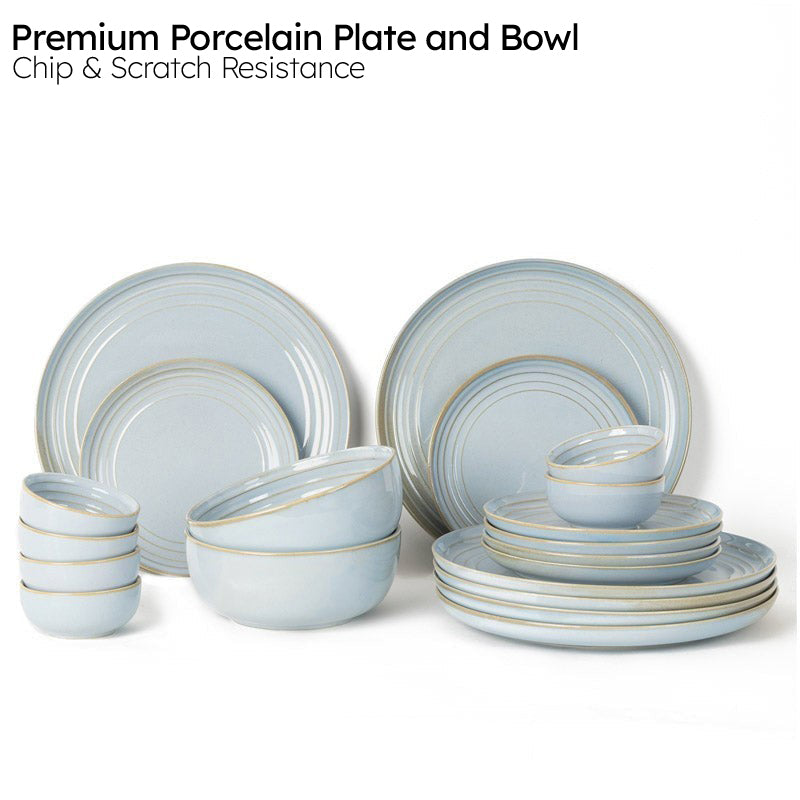 Estia Dining Set (Artic Blue) - 20 Piece Set media 3