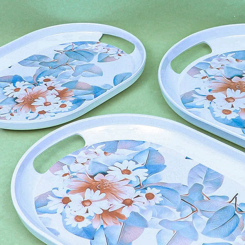 Daisy Dream Serving Tray - Set Of Three media 5