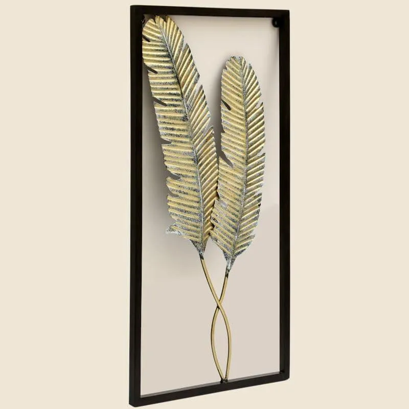 Theodosia Leafy Metal Wall Accent media 3