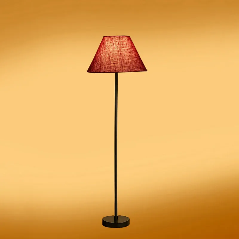 Sienna II Rodin Floor Lamp - Maroon media 4