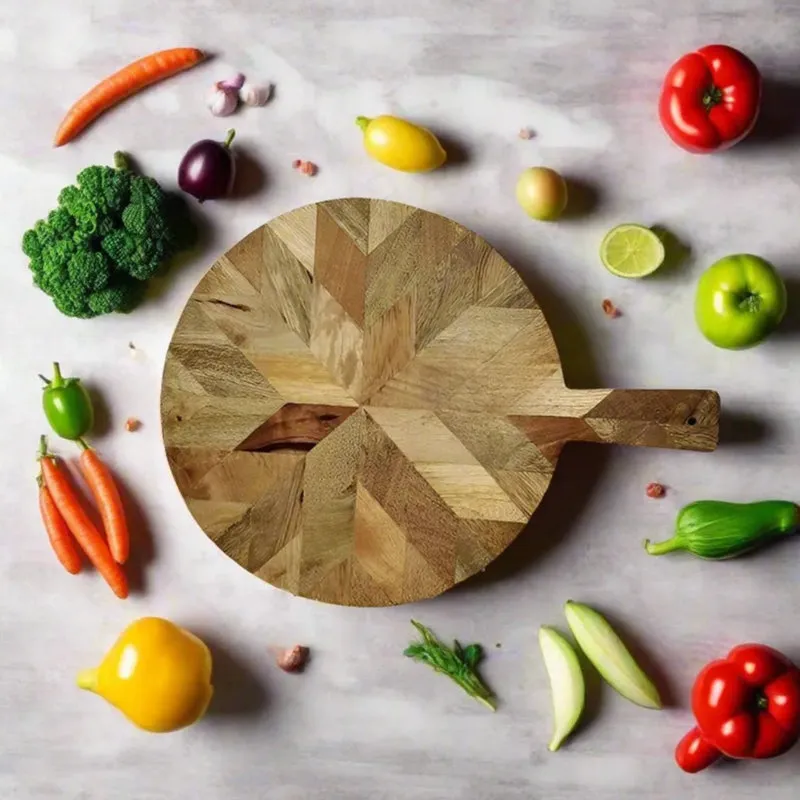 Parquet II Wood Chopping Board media 6