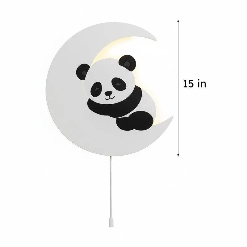 MoonPaw Panda Battery Operated MDF Wall Lamp media 12