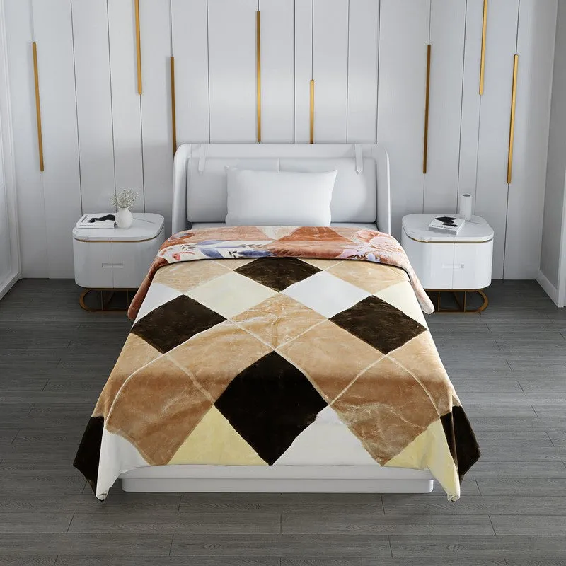 Monte Carlo Autumn Glow Blanket - 850 GSM media 3
