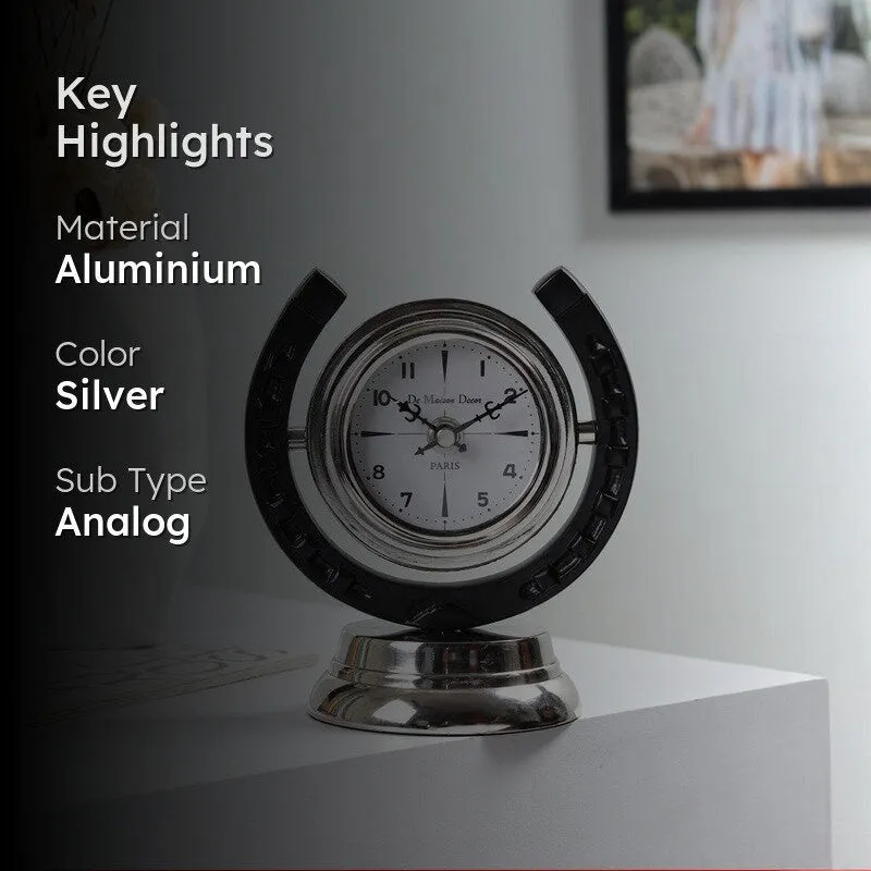 OpalTime Table Clock - Silver media 2