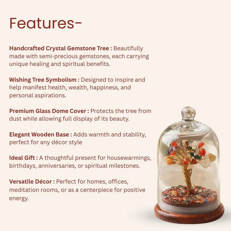 Tree Of Life Chrystal Showpiece media 3