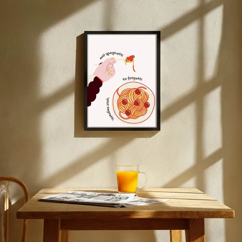 Gourmet Heat Archival Canvas Wall Art - Black media 1