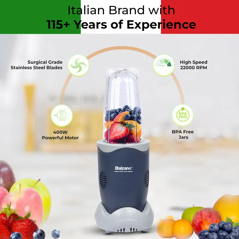 Balzano Bullet Mixer Grinder - 400 W media 4