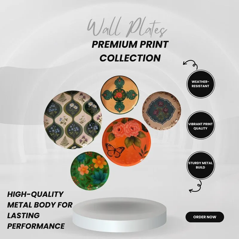 Natures Wings Wall Plate - Set of Five media 7