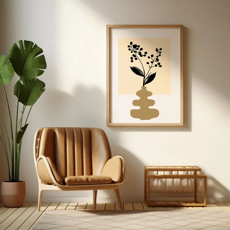 Harmona Canvas Wall Painting With Brown Frame media 6