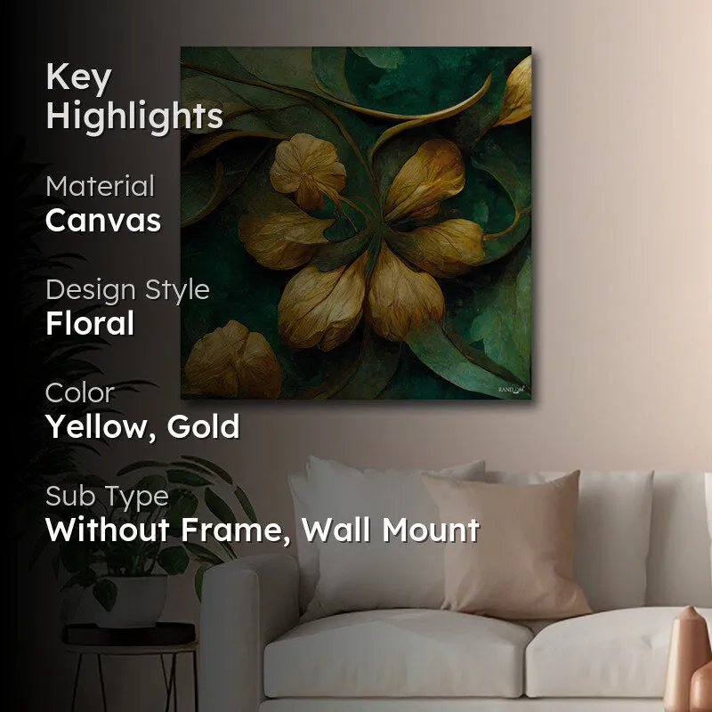 Fantasy Flora III Wall Painting media 2