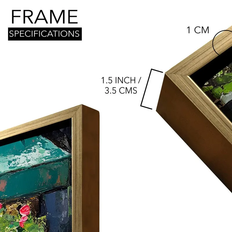 Bloomery Canvas Wall Painting With Frame media 8