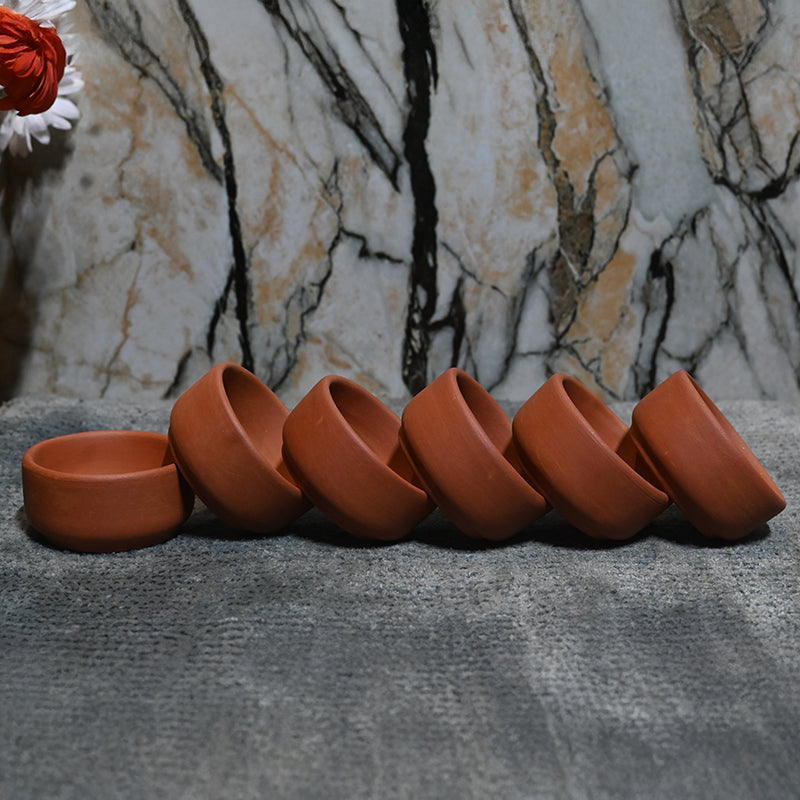 Terrabite Terracotta Dip Bowl (30 mL Each) - Set Of Ten media 5