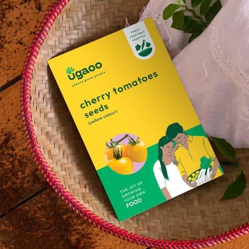 Ugaoo Yellow Cherry Tomatoes Seeds media 1
