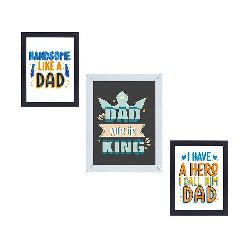 Dad King Wall Art - Set Of Three media 3