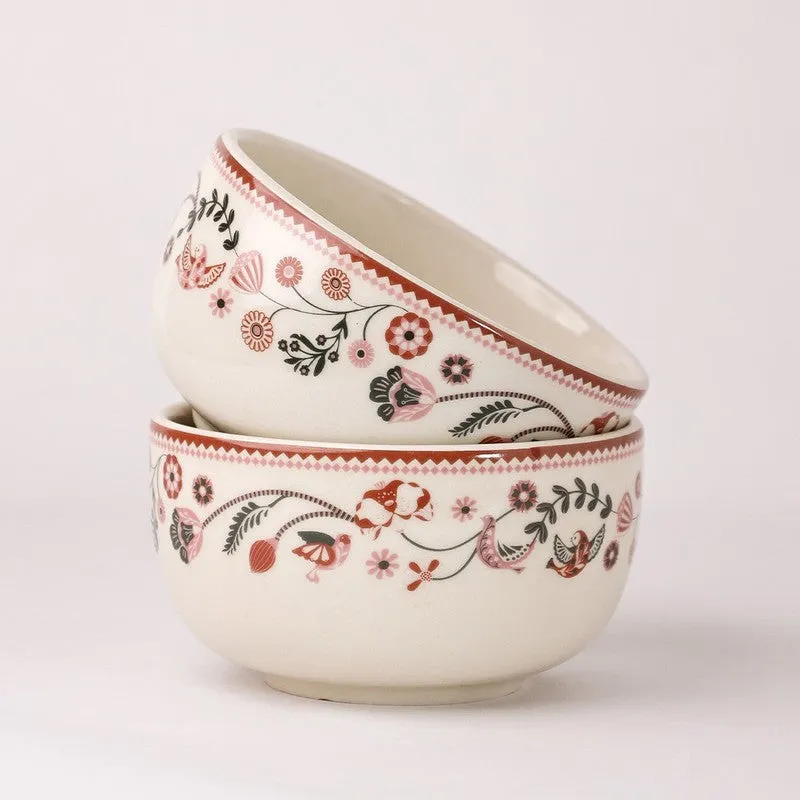 Magique by the Wishing Chair Kalahari 2 Ceramic Bowls & 1 Ceramic Platter Gift Box Set - Three Piece Set media 4