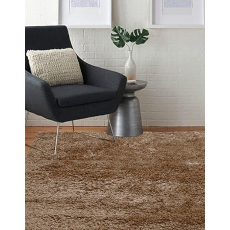 Table Tufted Woven Whisper Rug - Light Brown media 3
