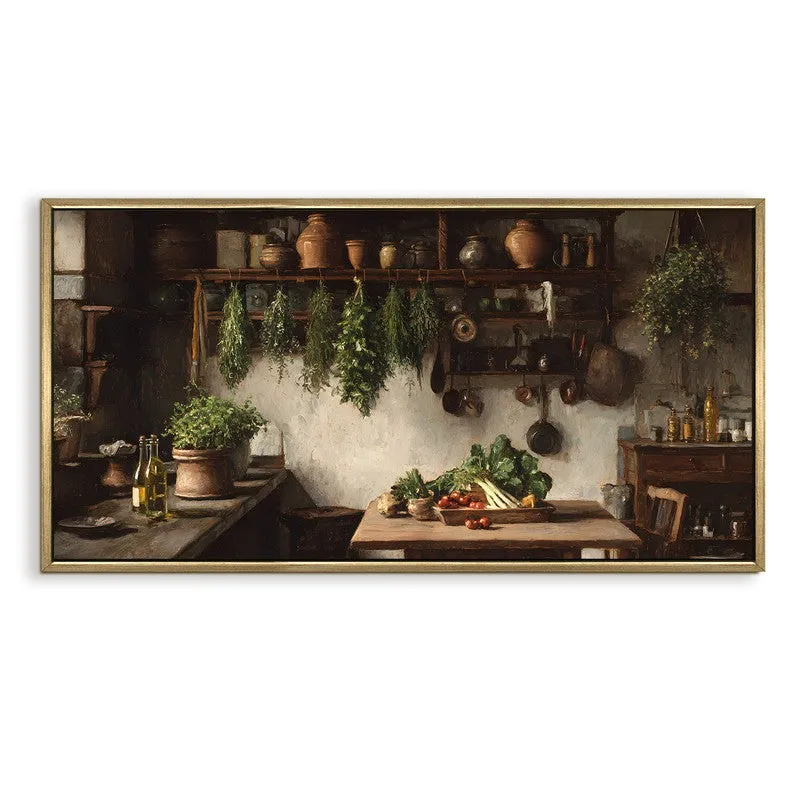 Earthen Comfort Canvas Wall Painting With Frame media 3