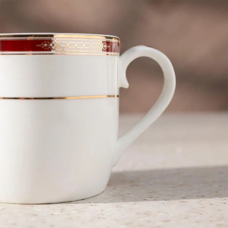 Ija Porcelain Tea Cup (200 mL Each) - Set of Six media 3