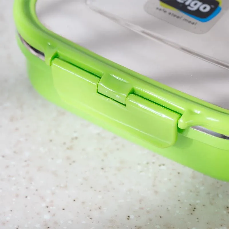 Vault Microwave Safe Lunch Box (Light Green) - 575 mL media 4