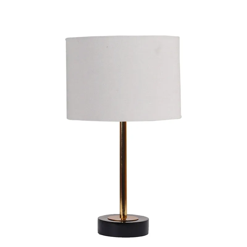 Cotin I Rodin Wooden Table Lamp - Grey,Gold,Black media 4