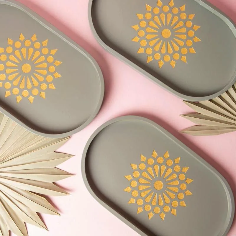 Nitara Mandala Serving Tray media 1