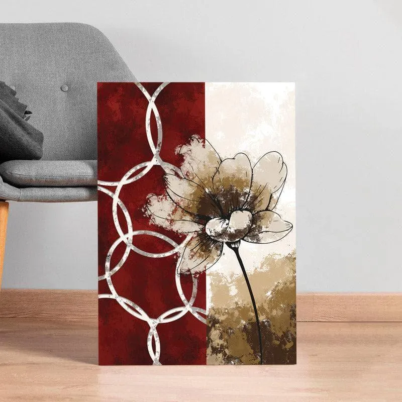 Bloom Loop Canvas Wall Painting media 3