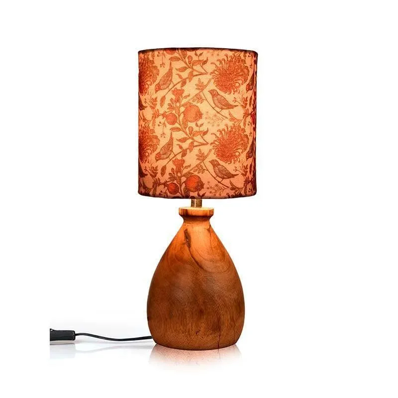 Amber Fabric Table Lamp - Multicolor media 5