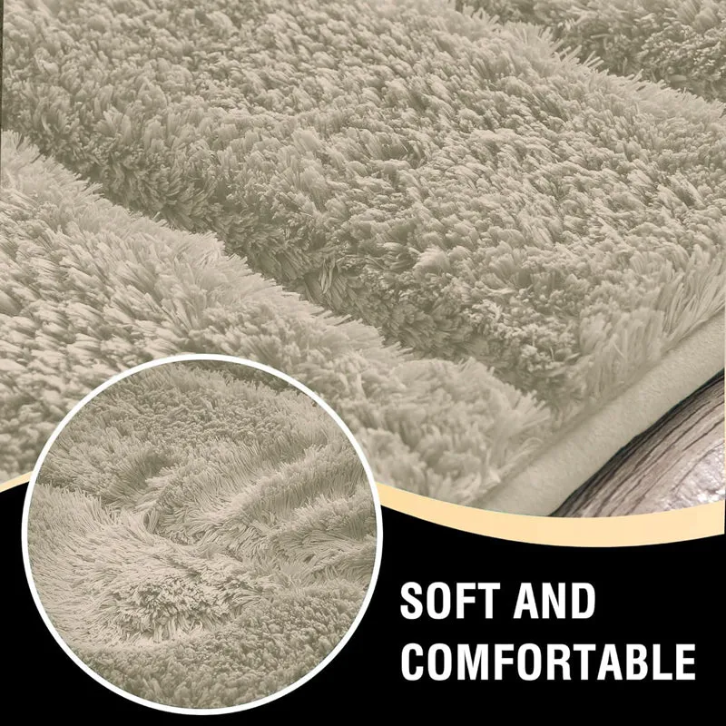 Toronto Touch Microfiber Bath Mat - Taupe media 5