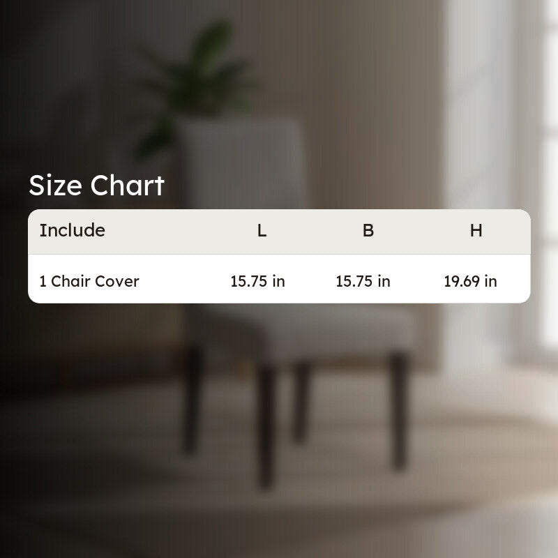 Elvra Classic Chair Cover-Grey media 7