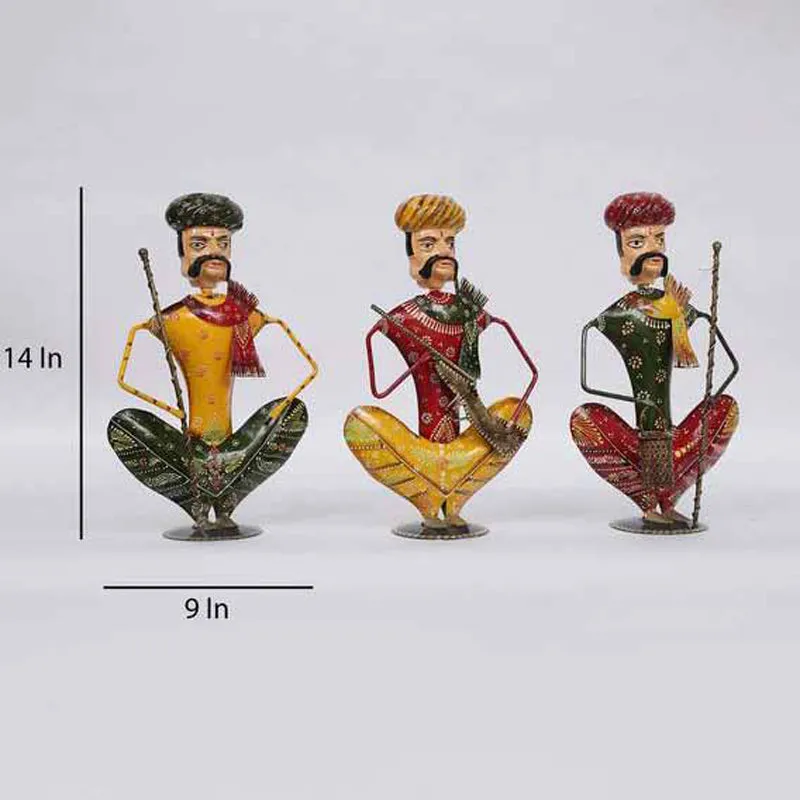 Tribal Troupe Showpiece - Set Of Three media 7