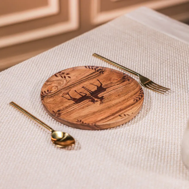 RoundCraft Wood Platter media 4
