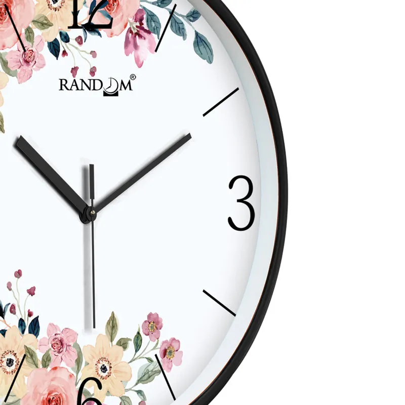 Vince Floral Wall Clock media 4