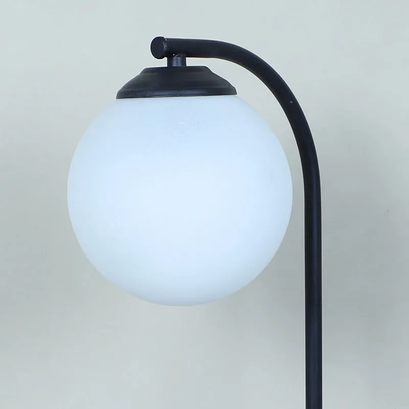 Piccolo Solid Iron Moon LED Table Lamp - White,Black media 6