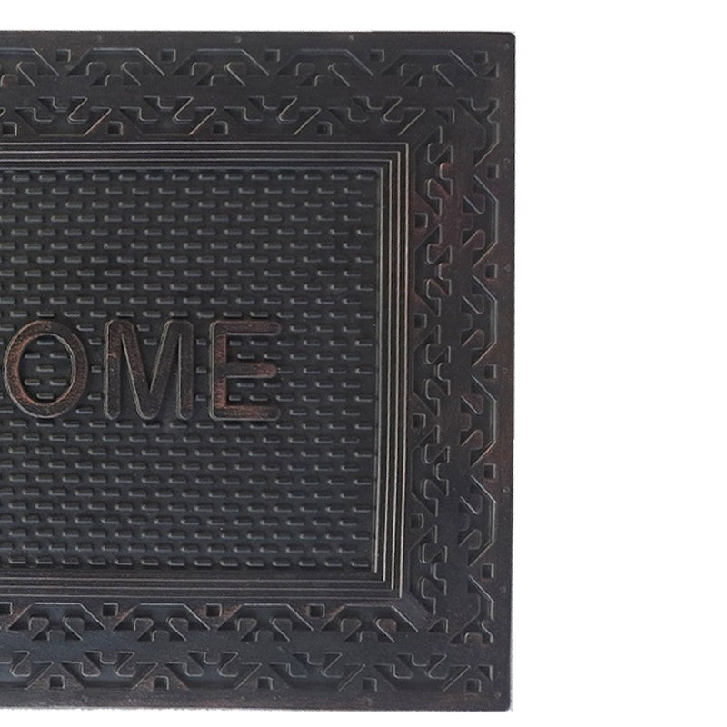 Xilo Abstract Rubber Door Mats - Black media 6