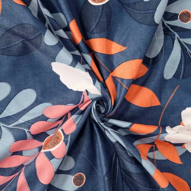Stella Printed Microfiber Bedsheet - 130 GSM media 3
