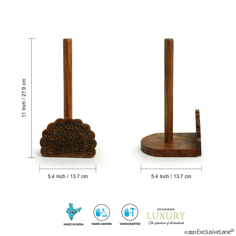 Anala Sheesham Wood Tissue Holder media 7