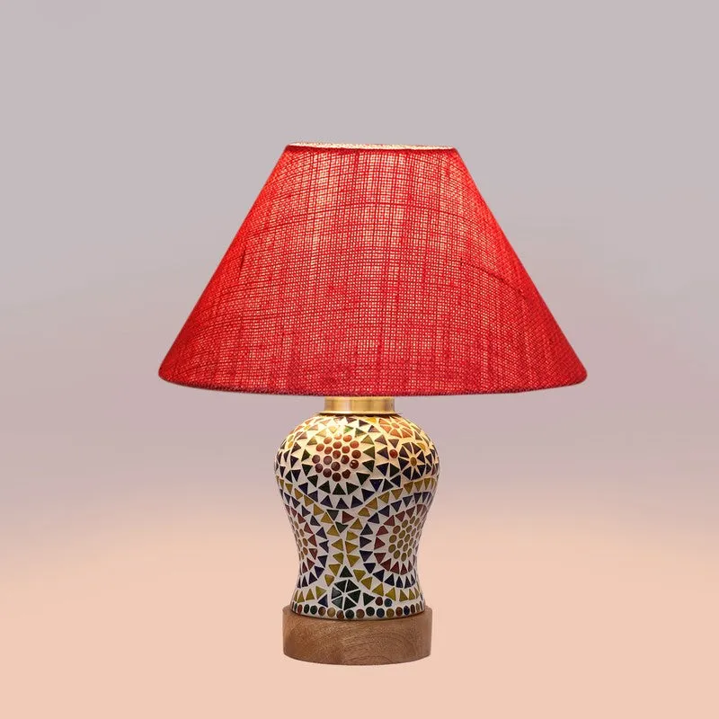 Nordra Wooden Table Lamp - Multicolor media 6