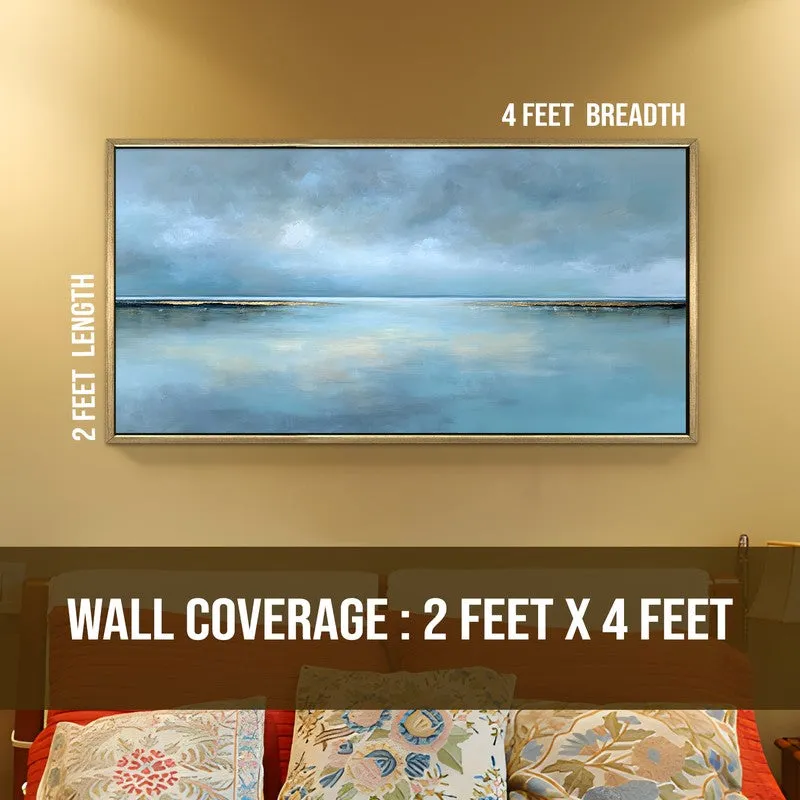 Blue Reverie Canvas Wall Art media 9