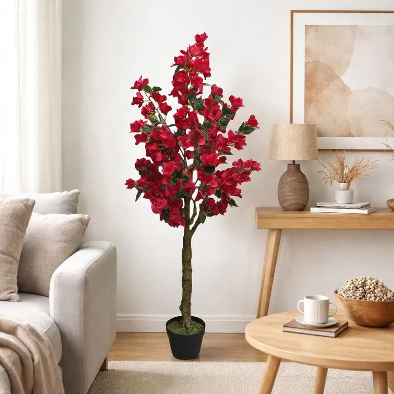Modern Tropics Artificial Plant With Black Fiber Pot - 4.3 Feet media 3