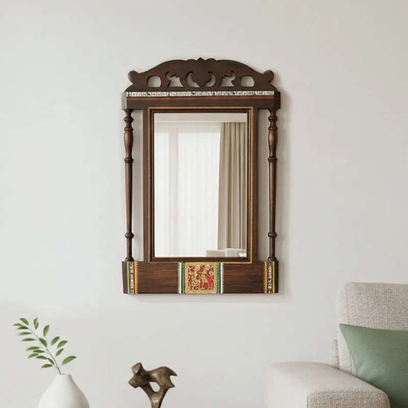 Glema Wooden Mirror media 1