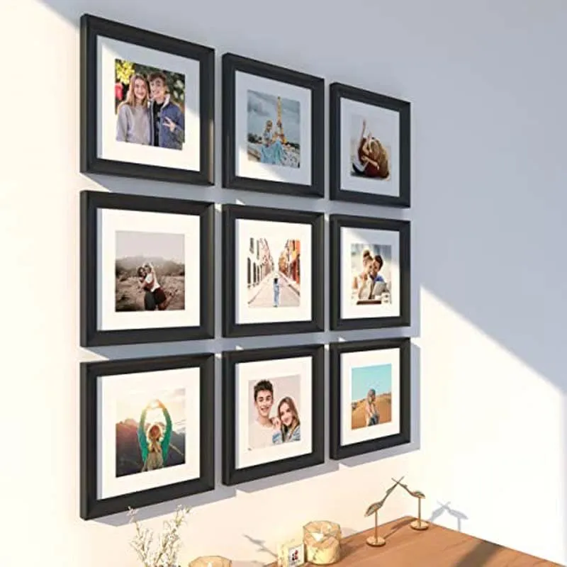 Memories Encased Photo Frame (Black) - Set Of Nine media 3