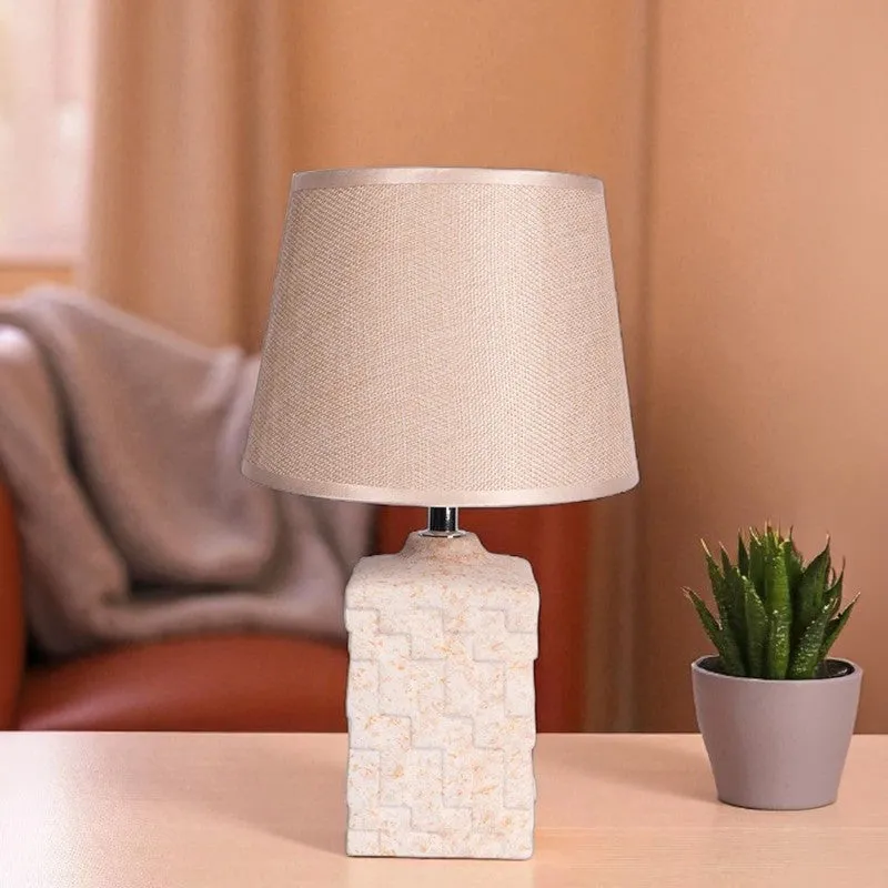 AarviDecor Kingsley Accent Ceramic Table Lamp - Brown media 3