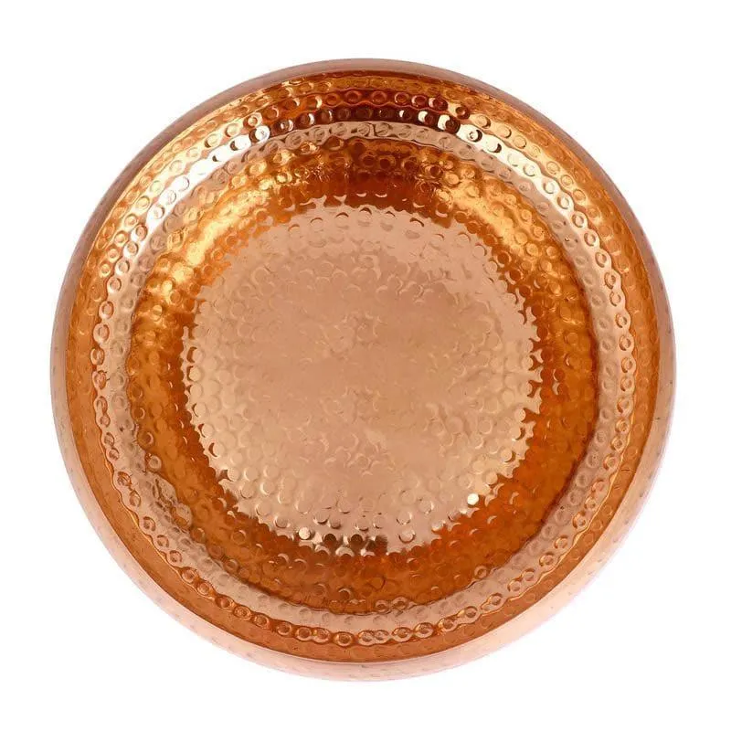 Alluring Hammered Copper Urli media 3