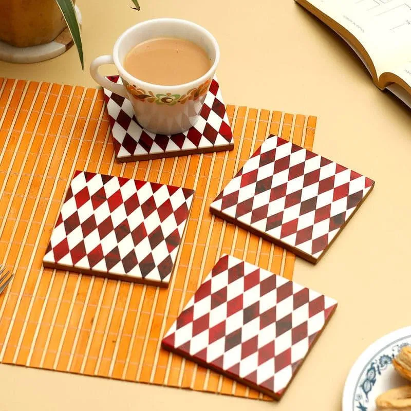Gilda Diamond Coaster - Set Of Four media 1